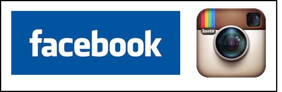 facebook instagram logos