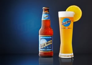 the Blue Moon orange is brilliant marketing